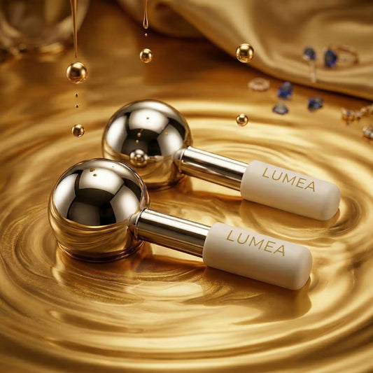 Cryo Ice Globes · Stainless Steel · Facial Massage Set